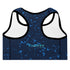 Blue MahiMahi Padded Sports Bra